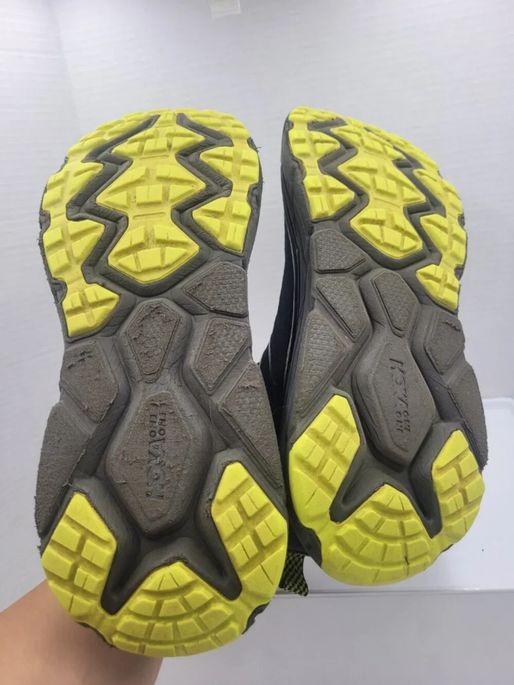 Hoka Challenger ATR 6 Men’s Size 11.5 Blue Athletic Trail Running Shoes Sneakers
